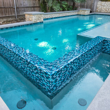 Modern Design with Glass Tile