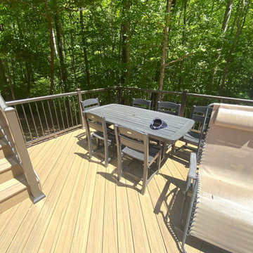 Two-Level Composite Deck