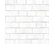 Brick, Removable Wallpaper, White, Sample