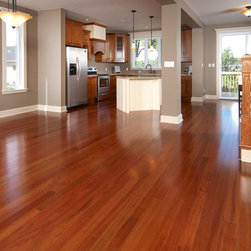 Open Concept Kitchen & Dining - Hardwood Flooring