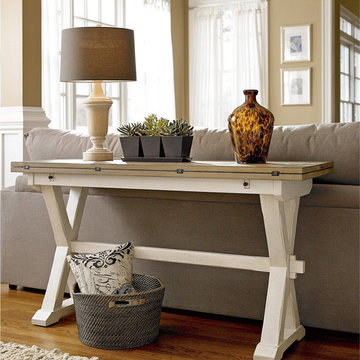 Coastal Beach Living Room Sofa Table