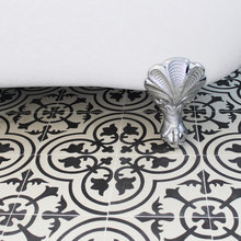 tile floor, not stone