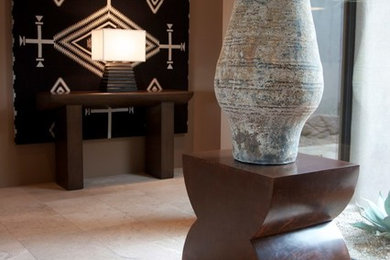Example of a trendy entryway design in Phoenix