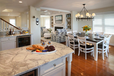 Kitchen - coastal kitchen idea in Philadelphia