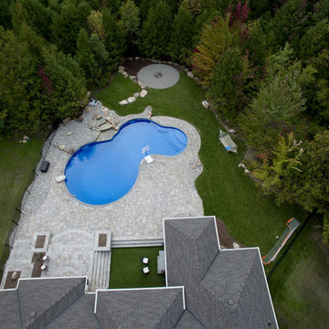 Custom Backyard and Pool