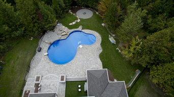 Custom Backyard and Pool