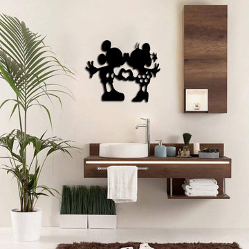 Mickey & Minnie Wall Art