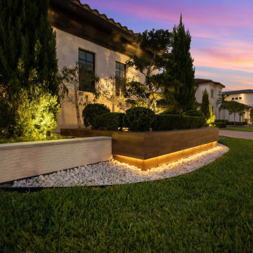 We Created A Luxurious Backyard Resort For This Home In Parkland Bay