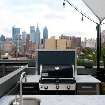 South Philly Roof Deck Kitchen