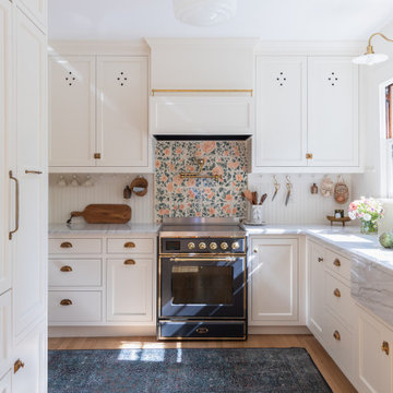 Classic portland kitchen designed by Annie Wise Design