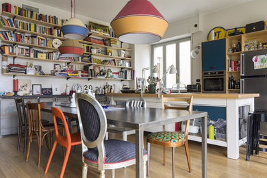 Foto di una cucina eclettica