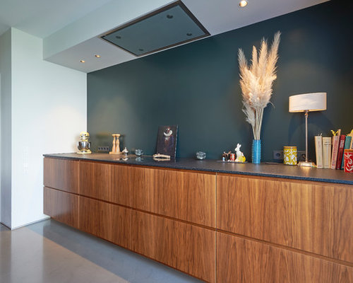 Küchen mit Granit-Arbeitsplatte in Düsseldorf Ideen, Design & Bilder