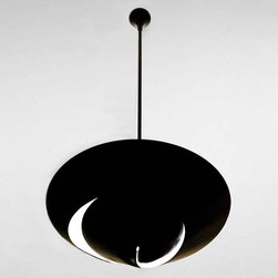 Serge Mouille - Serge Mouille Snail Ceiling Lamp - Flush-mount Ceiling Lighting