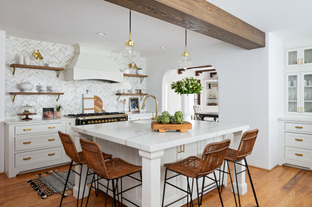 Traditional Kitchen by Curated Nest