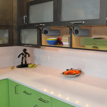 Retro Modern Kitchen Design - Vail Colorado