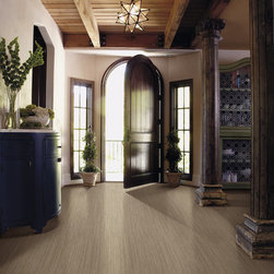 Greige Patterned Carpet - Flooring