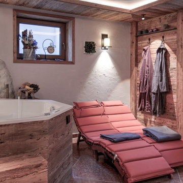 Gipfelglück - Uriger Wellnessbereich auf 10 qm