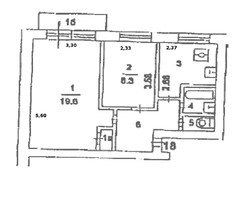 Дизайн-проекты для двухкомнатных квартир площадью 41 кв.м.