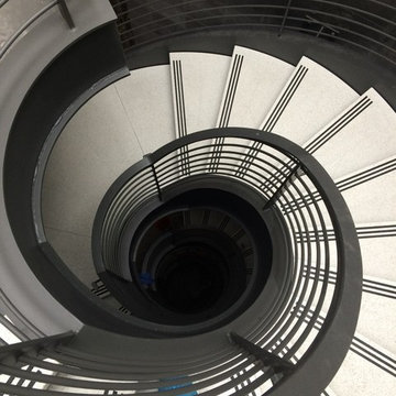 Commercial Curved Staircases
