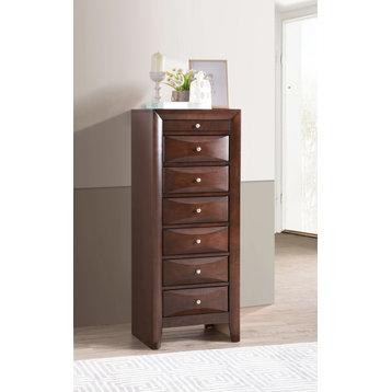 7-Drawer Lingerie Chest, Cappuccino