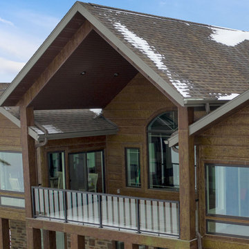 Concrete Log Siding Homes