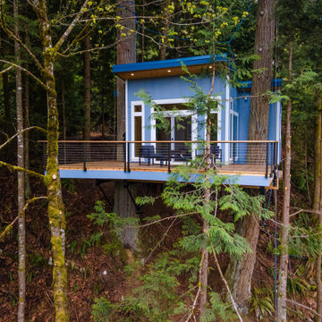 Woodland Waterfall Treehouse