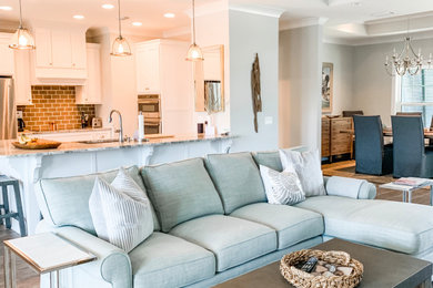 Home design - coastal home design idea in Atlanta
