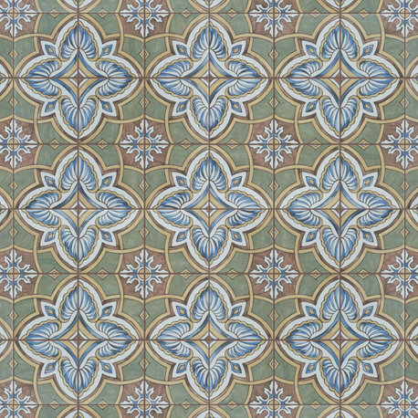 Harmonia Classic Ceramic Floor and Wall Tile, Grove Green