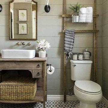 Farmhouse "Chic" -- bathroom