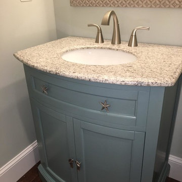 Custom Powder Room Vanity
