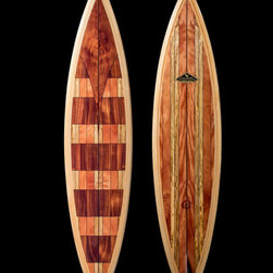 7'-3" Wooden Surfboards - Products