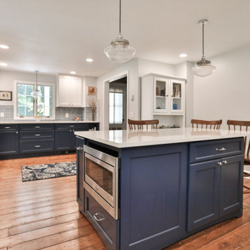 A Victorian Era Kitchen Farmhouse Revival in Johnsonville, NY