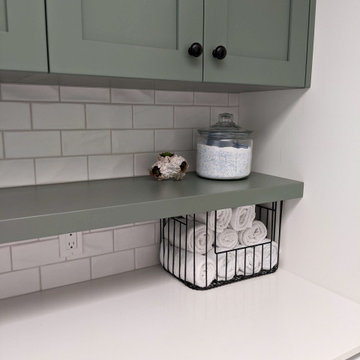North Vancouver Transitional Kitchen and Laundry