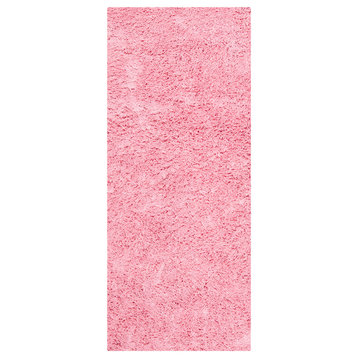 Safavieh Shag Collection SG240 Rug, Pink, 2'3" X 6'