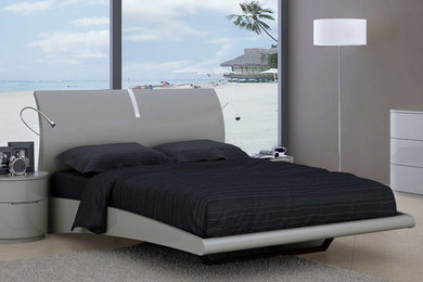 Moonlight Platform Bed in Grey by Creative Furniture