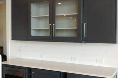 Trendy kitchen photo in Atlanta