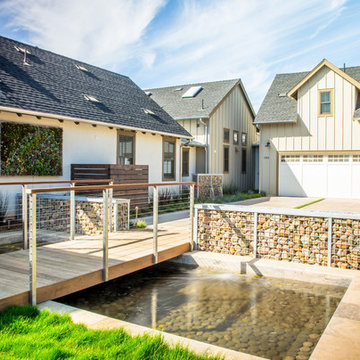 Talk A Walk Across The Koi Pond: Eclectic Farmhouse For Family Entertainment