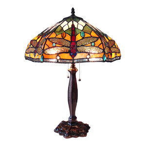 dale tiffany dragonfly table lamp