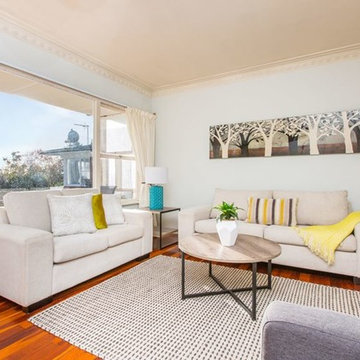 Home staging make over of Balmoral unit by House Dressings Ltd Auckland