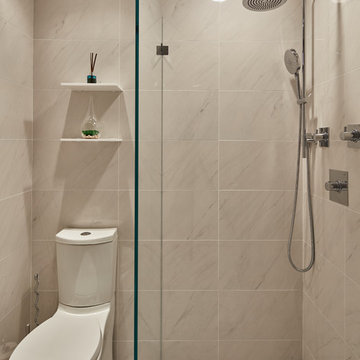 Glass Bathroom Shower Partition | Milton Point Renovation