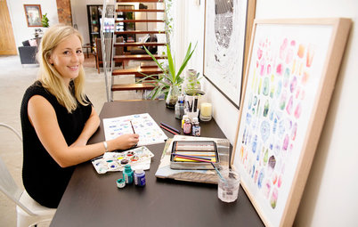 Creatives at Home: Annie Davidson in Her Loft-Style Apartment