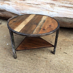 Reclaimed Hoop Tables - Side Tables And End Tables