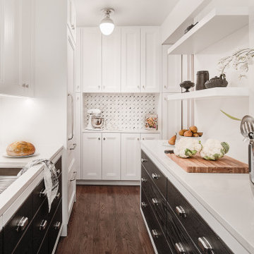 Bakes & Kropp - Elegant Upper East Side Galley Kitchen