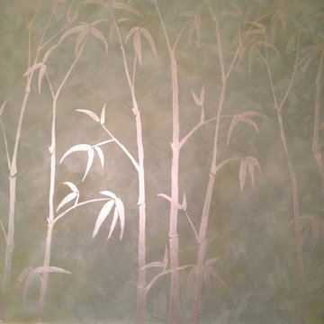 Bamboo Forest Powder Room