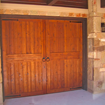 Premium Finish Carriage Style Garage Doors