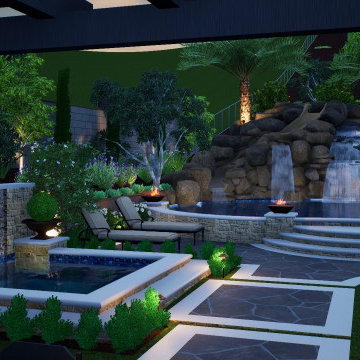 Milne Residence, Villa Park 3D