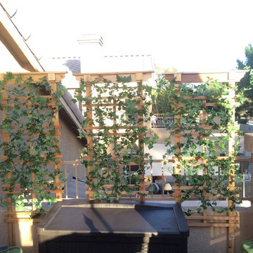 Outdoor privacy screen