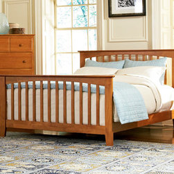Brooklyn Platform Bed with Matching Footboard - Platform Beds