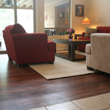 Comtemporary Home using Karndean Design Floor in Autumn Oak