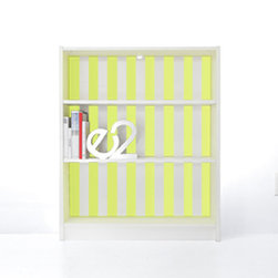 PANYL Day Glo Thin Stripes for IKEA BILLY - Home Decor